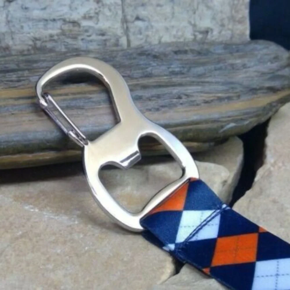 Denver Broncos Football Team NFL Bottle Opener Lanyard Key Ring Keychain NWT